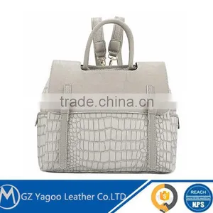 Girl's Fashion Leather Backpack Korea Style Backpack thumbnail-4