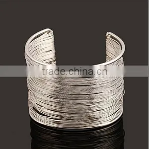 Fashion Women's Multilayer Strings Wristband Bangle Cuff Bracelet/ thumbnail-2