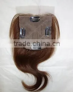 Express Factory Wholesale Cheap Price Human Hair Silk Base Lace Closure thumbnail-2