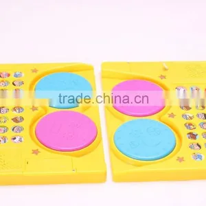 Plastic Double Drums for Little Kids Playing While Learning thumbnail-2