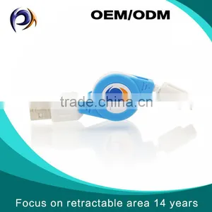 OEM &ODM Serviceable Selected Material Retractable Usb Cable Micro USB Cable thumbnail-1