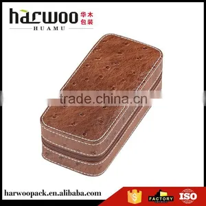 Factory Sale Custom Design on Sale Luxury Leather Watch Box With Different Size thumbnail-1