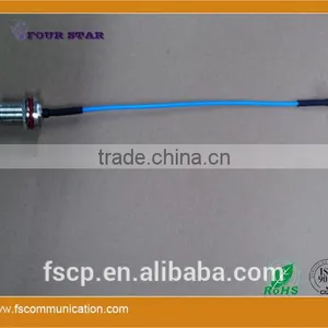RG405 Cable Assembly With SMA Male Right Angle to N Female Bulkhead Connectors thumbnail-2