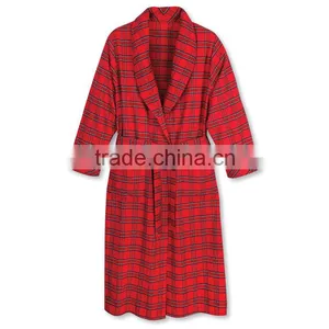 Wholesale Warm Breathable Thick Flannel Men's Women's Bathrobes thumbnail-1