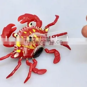 4 Inch Red Crab Wholesale Plastic Pull Line Seaworld Toys Quality Choice thumbnail-1