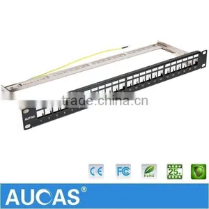 Rack Mount FTP Network Blank Patch Panel 24 Port China Supplier thumbnail-1