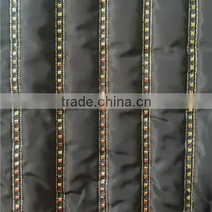 Stripe Quilting Fabric With Velvet Ribbon thumbnail-6