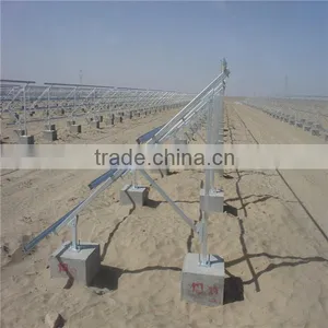 Ground pv Solar Mounting System Solar Panel Frame Aluminum Mounting Rail thumbnail-1