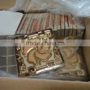 Hot Sales Ceramic Decoration Polishd Golden Tacor 80*80mm TILES thumbnail-1