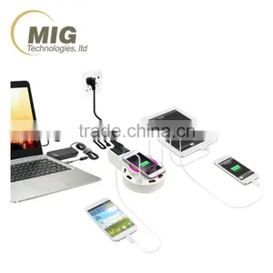 12A 8 USB Ports Wireless Phone Charger For Samsung Galaxy S6 For Iphone 4/5/6/6s thumbnail-3