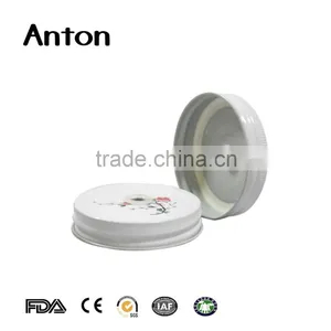 Chinese Style Flower Printing Mason Jar Lids Packaging Jar Lids thumbnail-4
