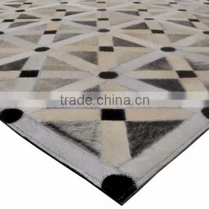 Hair-On Cowhide Leather Carpet M-83 thumbnail-2