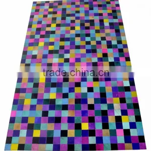 Hair-On Cowhide Leather Carpet M-103 thumbnail-1