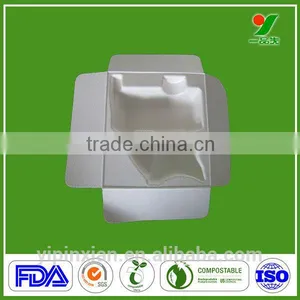 New Eco-friendly Material Biodegradable Recyclable Molded Paper Pulp Pack thumbnail-1