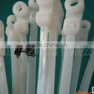 Hot Sale 4*200 PA66 Mountable Head Cable Ties (UL Certificate) thumbnail-1