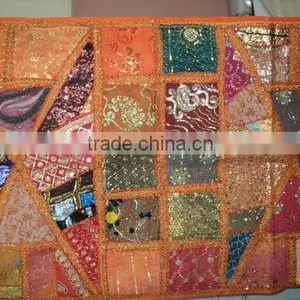 Ethnic Boho Indian Wall Hangings Patchwork Tapestry thumbnail-6