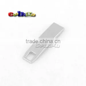 24*6mm Metal Zipper Pull Tap Zinc Alloy Nickle Plated For DIY Zipper Sliders #FLQ159-S thumbnail-3