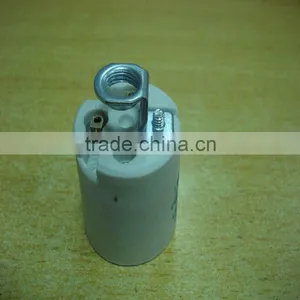 65) E26 UL Ceramic Lampholder With M10*1 Bracket thumbnail-1