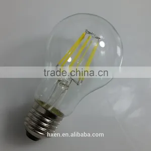 UL Listed A19 A60 Filament Light Bulb E26 6w Led Edison Light thumbnail-4