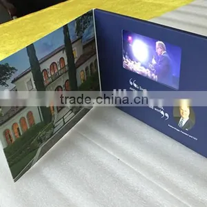 High Quality 4.3 Inch TFT Color Screen Business Video Card Video Book Video Brochure With 1400mAh Built-in Battery thumbnail-3