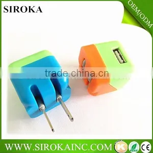Wholesale Mini Usb Wall Charger ac Charger 1a Oem Dual Usb Wall Charger for Samsung Galaxy thumbnail-5