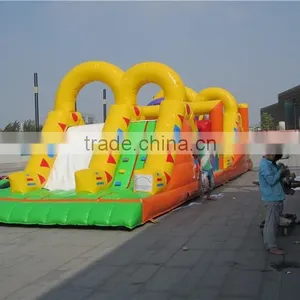 Inflatable Bouncer Obstacle Course,inflatable Combo Slide Obstacle,inflatable Obstacle Course for Kids Quality Choice thumbnail-1