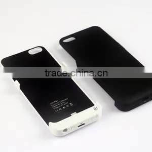 Ultra Thin Battery Case Backup Power Bank Charger Cover For IPhone 5s 5g thumbnail-3