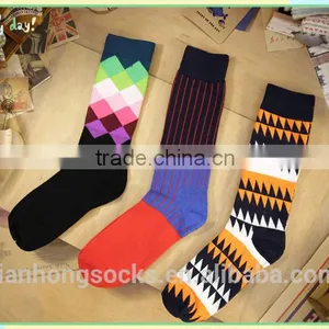 Colorful Socks Men Happy Socks Long Cotton Socks Bulk Wholesale Crew Socks thumbnail-4