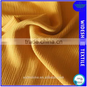 100%rayon Solid Deyed Crepe Crinkle Voile Fabric for Pajamas Night Skirt Shirts Material Cloth thumbnail-1