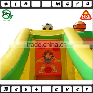 0.55mm Pvc Giant Custom Commercial Used Inflatable Interactive Adults and Kids Challenge Sport Game Prices for Sale thumbnail-3