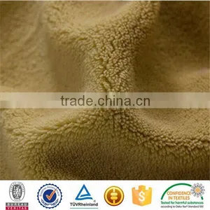 Shaoxing Polyester Textile Coral Fleece Fabric For Blanket and Pajamas thumbnail-4