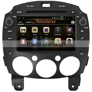 Android 4.4 2 DIN Car DVD Player TouchScreen GPS Navigation For MAZDA2Demio2007-2014 thumbnail-2