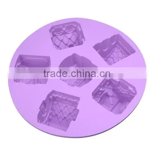 2015 New Style Hot Sale 3D Silicone House Shaped Cake Mold thumbnail-2