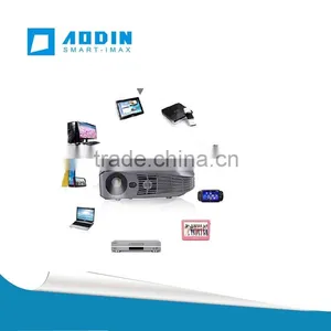 Hot Sell 1280*800 DLP LED Projector Support 1080P for Home Entertainment thumbnail-5