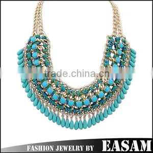 Fashion Bohemia Multi-layer Tassel Statement Beaded Necklace Quality Choice thumbnail-1