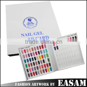 120 Spaces Nail Polish Color Book/ Chart/ Card Nail Tech Book thumbnail-1