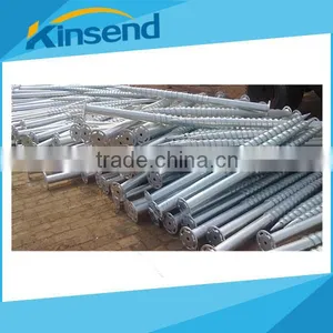 Metal Galvanized Ground Screws/ground Anchors/ Ground Pegs (factory) thumbnail-3