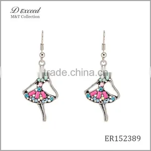 Fashion Designs Women's Jewellery Earrings Bohemian Ballet Girl Drop Earrings thumbnail-1