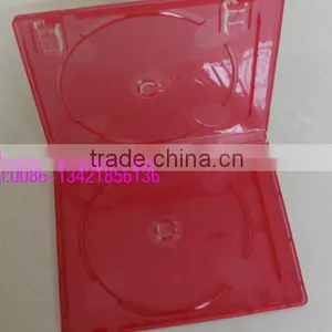 Red Blue Ray Dvd Case Double 11MM thumbnail-2