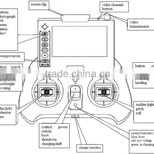 Wholesale New Products Aircraft Parts Drones for Aerial Photography Unmanned Helicopter thumbnail-6