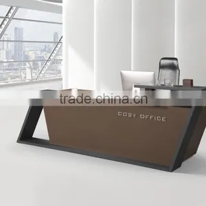 Acrylic Reception Counters Reception Desk Specific Use and Office Furniture Type Office Combination Table thumbnail-4