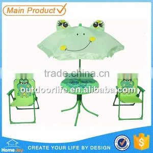 Factory Price Foldable Kids Table and Chair, Kids Study Table Chairs, Garden Table and Chairs Set thumbnail-4