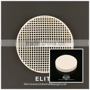 RD66*12.5 100csi Ceramic High Temperature Ceramic Plate Filter for Metal Foundry thumbnail-1