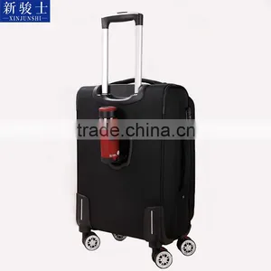 Spinner Caster PA Nylon Suitcase Material Spinner Soft Luggage With Cup Holder thumbnail-3