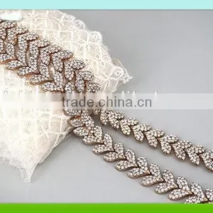 Cheerfeel Bling Bling Decorative Cheap Rhinestone Chain Trim thumbnail-2