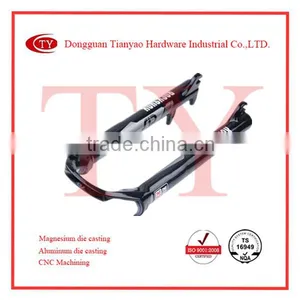 OEM Magnesium Die Casting Bicycle Front Fork Manufacturer thumbnail-1