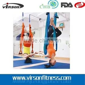 1. Virson-High Quality Nylon Yoga Swing Lightweight for Travel and Outdoor Use thumbnail-5
