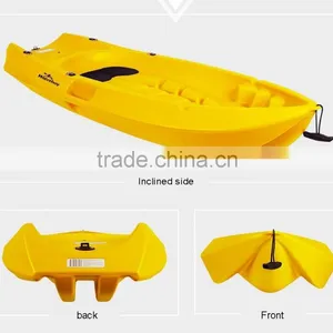 Popullar! Single Person Plastic Pool Boat For Kids Present thumbnail-3