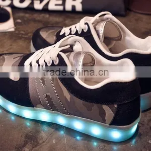 LED Light Luminous Sneaker Fluorescence USB Star /war Unisex Athletic Shoes Quality Choice Most Popular thumbnail-3