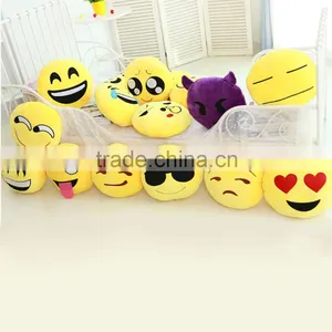 Newest Fashion Stuffed Plush Emoji Pillow Custom Plush Toy Soft Plush Emoji Pillow Stuffed Toys thumbnail-6